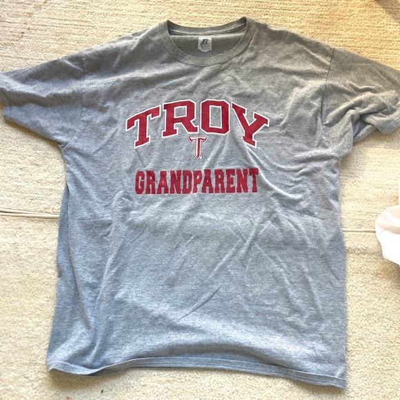 Troy University grandparent shirt XL men’s by Russell Athletics. - Picture 1 of 5